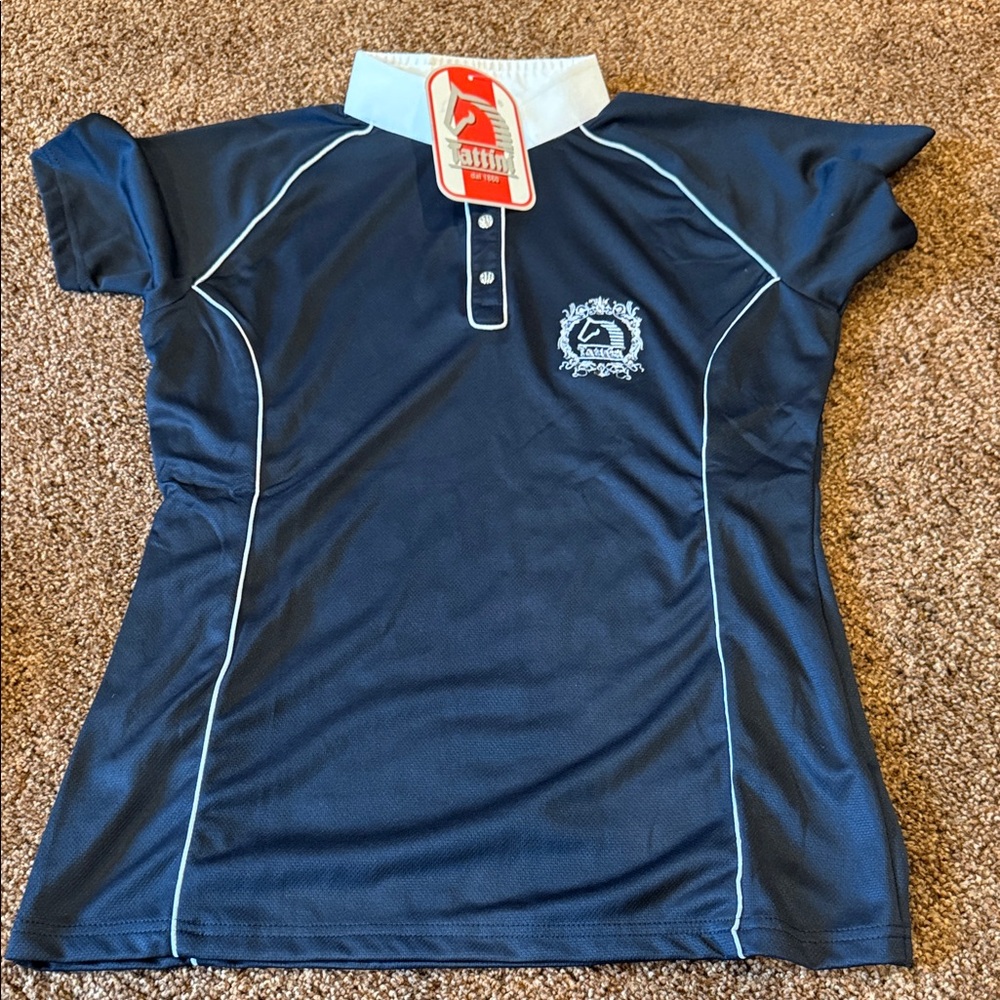 Tattini Navy Blue Show Shirt